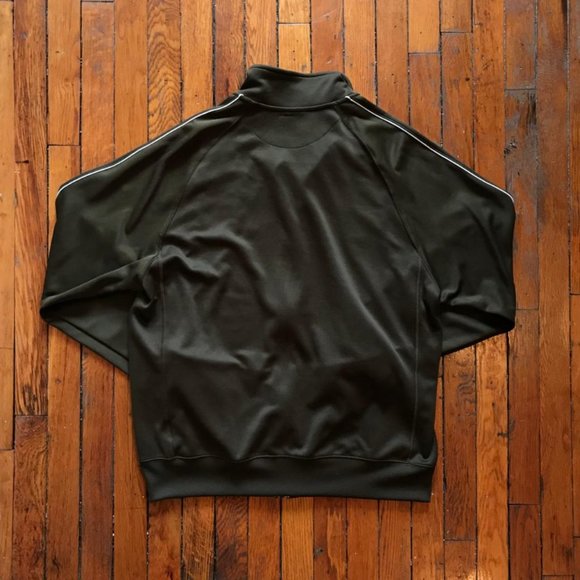 Vintage Y2K Nike The Athletic Department Mens Olive Green White Sweatshirt Jacke - Picture 4 of 4